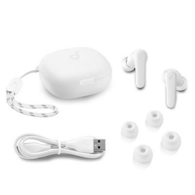 Наушники Soundcore P20i True Wireless Bluetooth Earbuds A3949021 White вакуумные, Type-C, изображение 4